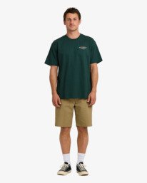3 Secret Spot Regular - T-shirt de manga curta para Homem Verde 24A354511 Billabong