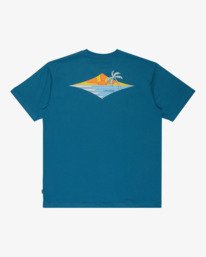 6 Point Of View Regular - Camiseta de manga corta para hombre Verde 24A354514 Billabong