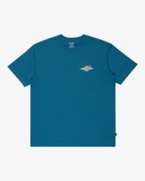 5 Point Of View Regular - Camiseta de manga corta para hombre Verde 24A354514 Billabong