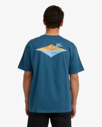 1 Point Of View Regular - Camiseta de manga corta para hombre Verde 24A354514 Billabong