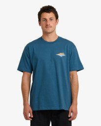 0 Point Of View Regular - Camiseta de manga corta para hombre Verde 24A354514 Billabong