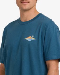 2 Point Of View Regular - Camiseta de manga corta para hombre Verde 24A354514 Billabong
