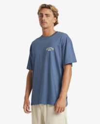 4 Heritage Arch Og - T-shirt de manga curta para Homem Verde 24A354520 Billabong