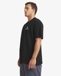 4 Bio Wave Og - T-shirt de manga curta para Homem Preto 24A354524 Billabong