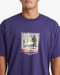 4 Sword Sharpening Og - Maglietta a maniche corte da Uomo Purple 24A354570 Billabong