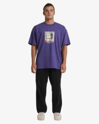 2 Sword Sharpening Og - Maglietta a maniche corte da Uomo Purple 24A354570 Billabong