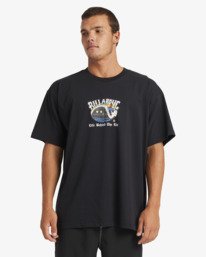 0 Behind The Lip Og - Maglietta a maniche corte da Uomo Black 24A354571 Billabong