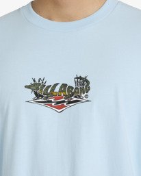 4 Croc Diamond Og - Maglietta a maniche corte da Uomo Blue 24A354572 Billabong