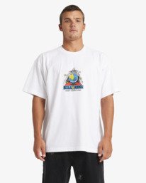 0 East Coast Low Og - Maglietta a maniche corte da Uomo White 24A354573 Billabong