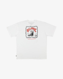 6 Wave Pool Og - Maglietta a maniche corte da Uomo White 24A354575 Billabong