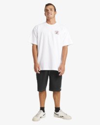 2 Wave Pool Og - Maglietta a maniche corte da Uomo White 24A354575 Billabong