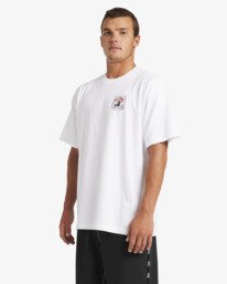 3 Wave Pool Og - Maglietta a maniche corte da Uomo White 24A354575 Billabong