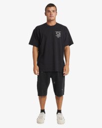2 Domino Dave Og - Maglietta a maniche corte da Uomo Black 24A354576 Billabong