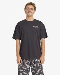 1 Otis Arch - T-Shirt &agrave; manches courtes pour Homme Noir 24A356180 Billabong