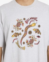 5 Otis Estuary - T-Shirt &agrave; manches courtes pour Homme Gris 24A356182 Billabong