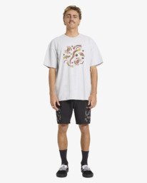 3 Otis Estuary - T-Shirt &agrave; manches courtes pour Homme Gris 24A356182 Billabong