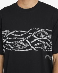 5 Otis Mangrove - T-Shirt &agrave; manches courtes pour Homme Noir 24A356183 Billabong