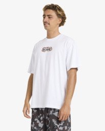 4 Otis Snake - Short Sleeve T-Shirt for Men White 24A356185 Billabong