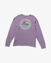 5 Rockies - T-shirt met Lange mouw voor Heren Purple 24A361504 Billabong