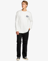2 Jaybay Regular - Long Sleeve T-Shirt for Men White 24A363503 Billabong