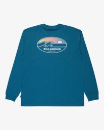 6 Runner Regular - Camiseta de manga larga para hombre Verde 24A364501 Billabong