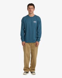 3 Runner Regular - Camiseta de manga larga para hombre Verde 24A364501 Billabong