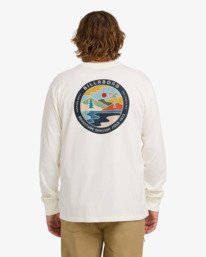 1 Rockies A/DIV - T-shirt de manga comprida para Homem Branco 24A364504 Billabong