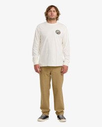 3 Rockies A/DIV - T-shirt de manga comprida para Homem Branco 24A364504 Billabong
