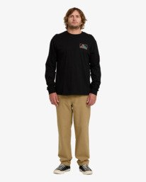 3 Range A/DIV - T-shirt de manga comprida para Homem Preto 24A364505 Billabong