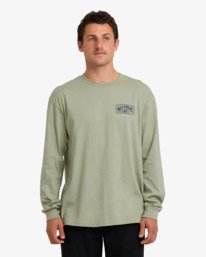 0 Scenic Arch A/DIV - T-shirt de manga comprida para Homem Verde 24A364508 Billabong