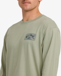2 Scenic Arch A/DIV - T-shirt de manga comprida para Homem Verde 24A364508 Billabong