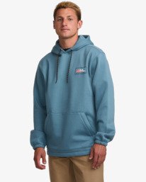 3 Compass - Top in felpa da Uomo Blue 24A411506 Billabong