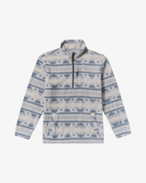 6 Boundary - Fleece mit Reißverschluss-Kragen für Männer Grau 24A411507 Billabong