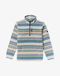 6 Boundary - Polaire à col montant zippé pour Homme Bleu 24A411507 Billabong