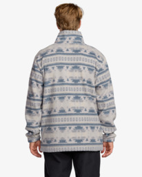 2 Boundary - Fleece mit Reißverschluss-Kragen für Männer Grau 24A411507 Billabong