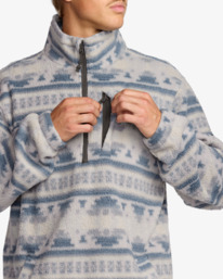 4 Boundary - Fleece mit Reißverschluss-Kragen für Männer Grau 24A411507 Billabong