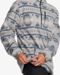 5 Boundary - Fleece mit Reißverschluss-Kragen für Männer Grau 24A411507 Billabong