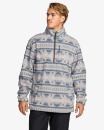 0 Boundary - Fleece mit Reißverschluss-Kragen für Männer Grau 24A411507 Billabong