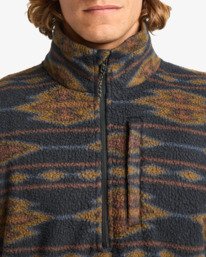 4 Boundary - Polaire à col montant zippé pour Homme Noir 24A411507 Billabong