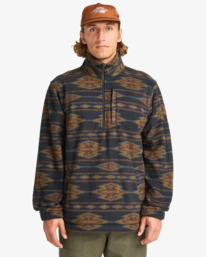 0 Boundary - Polaire à col montant zippé pour Homme Noir 24A411507 Billabong