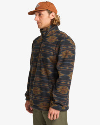 3 Boundary - Polaire à col montant zippé pour Homme Noir 24A411507 Billabong