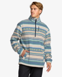 0 Boundary - Polaire à col montant zippé pour Homme Bleu 24A411507 Billabong