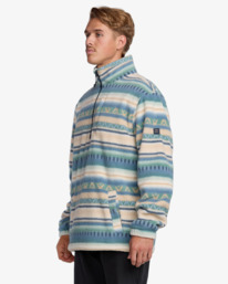 3 Boundary - Polaire à col montant zippé pour Homme Bleu 24A411507 Billabong
