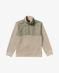 4 Boundary Blocked - Polaire à col montant zippé pour Homme Bleu 24A413503 Billabong