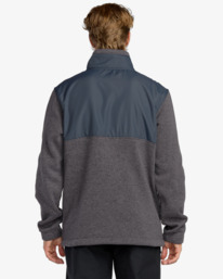 2 Boundary Blocked - Polaire à col montant zippé pour Homme Rose 24A413503 Billabong