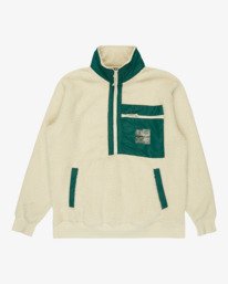 5 Salinity Now Boundary - Fleece Top for Men Beige 24A414502 Billabong
