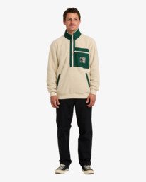 2 Salinity Now Boundary - Fleece Top for Men Beige 24A414502 Billabong