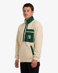 4 Salinity Now Boundary - Fleece Top for Men Beige 24A414502 Billabong