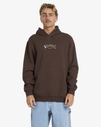 1 Otis Arch - Felpa con cappuccio da Uomo Brown 24A416180 Billabong