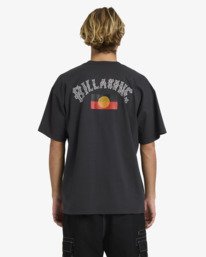 1 Otis Flag Arch - Short Sleeve T-Shirt for Men Grey 24A433590 Billabong